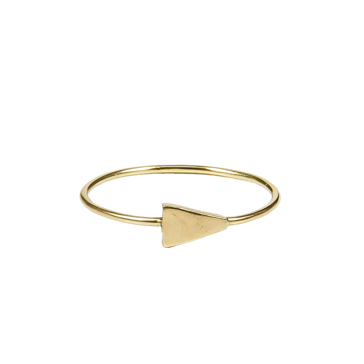 Anillo Triángulo en Oro 18K